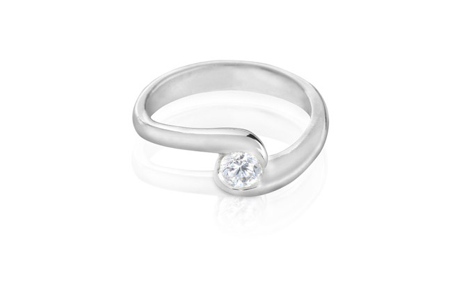 טבעת אירוסין טוויסט, טבעת אירוסין יותר נועזת (עיצוב טבעת: הוד מקבילי)