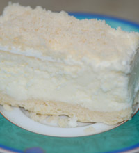 עוגת גבינה פירורים - ללא חלב מהחי
